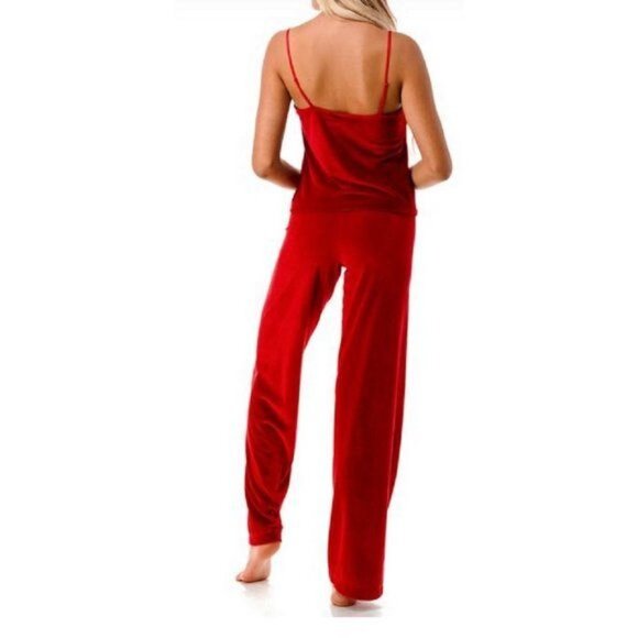 Pajama Gram Ruby Velour 2 Pc. Pajama Lounge X LARGE - Picture 7 of 13
